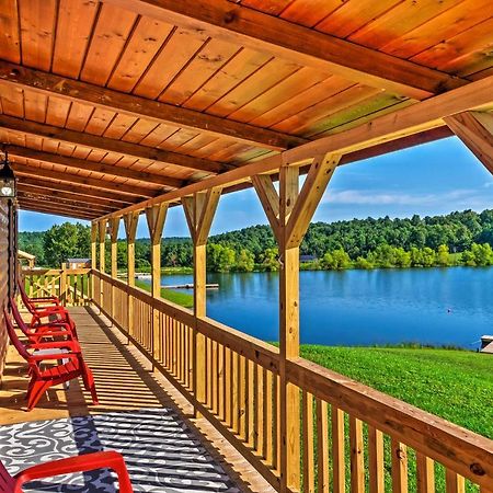 Cozy Lakefront Cabin With On-Site Waterfall And Hiking Cub Run Exterior photo