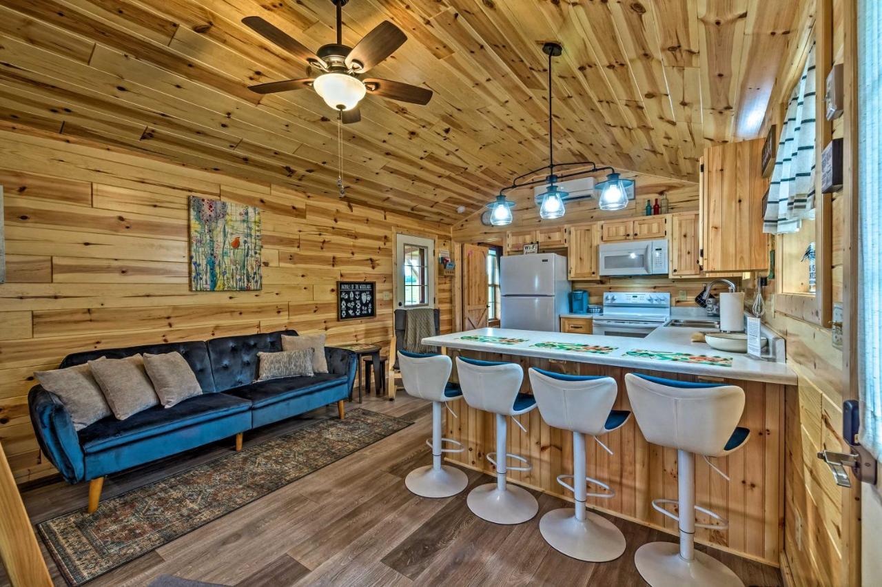 Cozy Lakefront Cabin With On-Site Waterfall And Hiking Cub Run Exterior photo