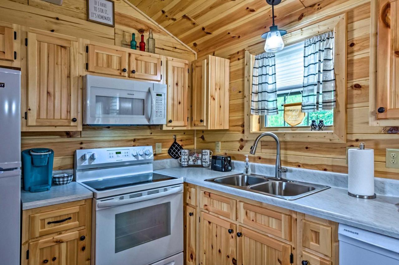 Cozy Lakefront Cabin With On-Site Waterfall And Hiking Cub Run Exterior photo