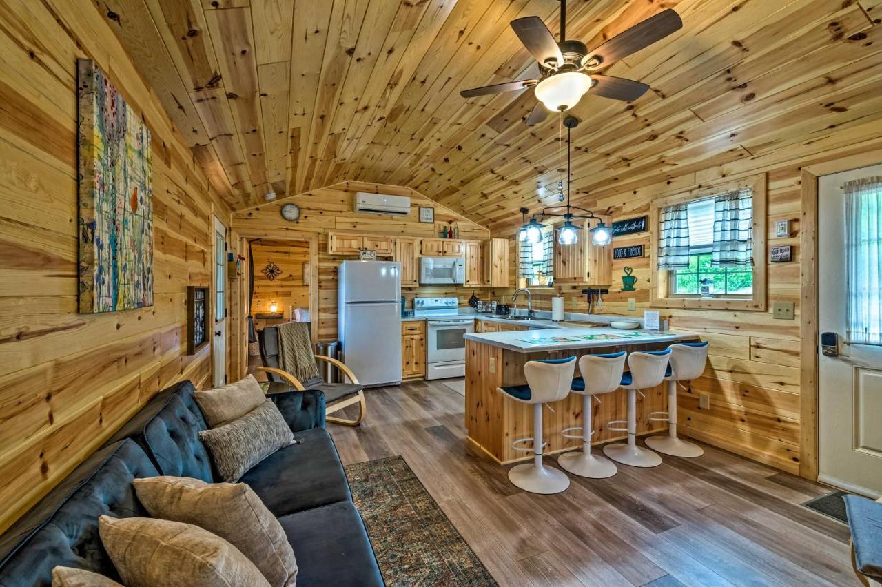 Cozy Lakefront Cabin With On-Site Waterfall And Hiking Cub Run Exterior photo