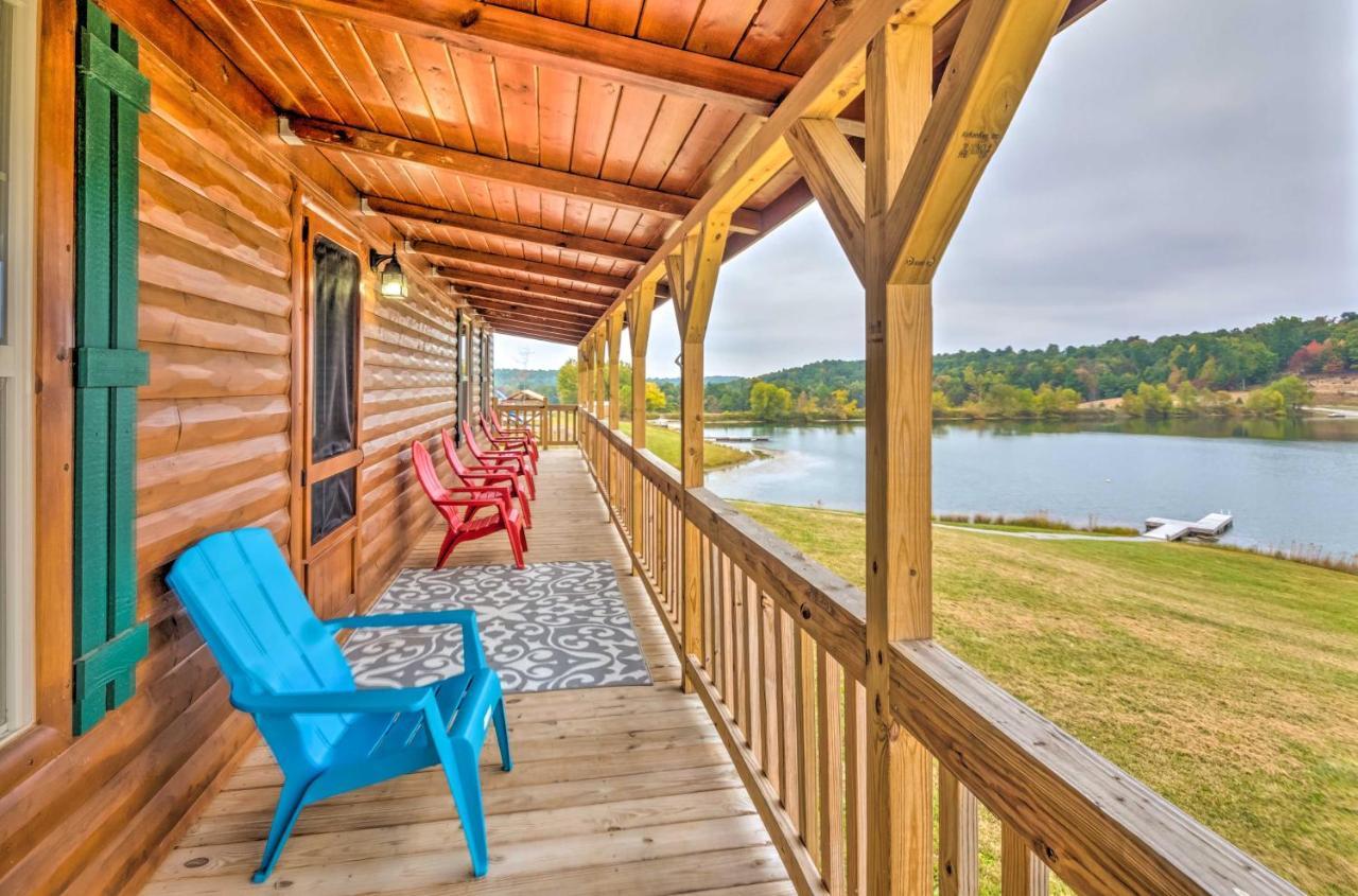 Cozy Lakefront Cabin With On-Site Waterfall And Hiking Cub Run Exterior photo