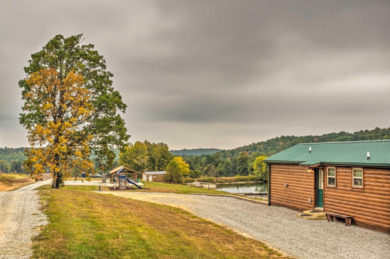 Cozy Lakefront Cabin With On-Site Waterfall And Hiking Cub Run Exterior photo